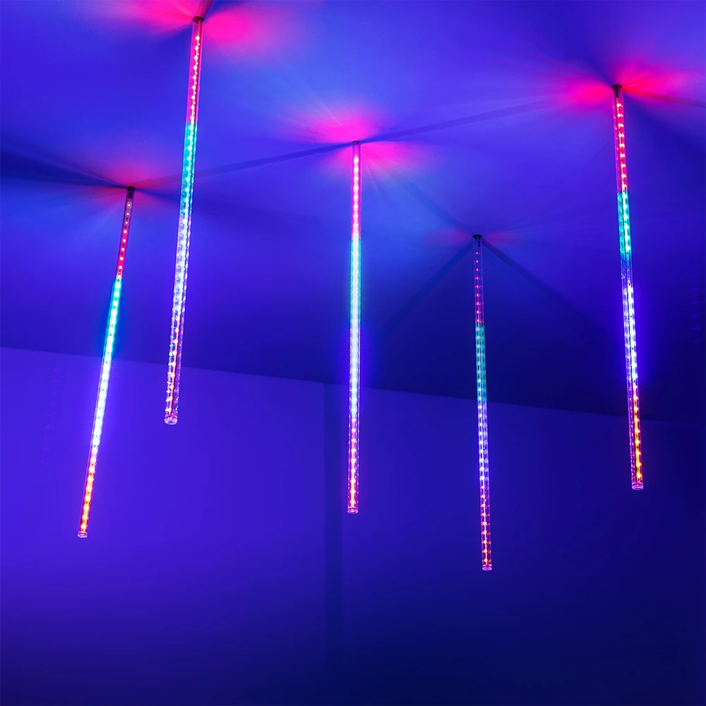 Светодиодная гирлянда ARD-ICEFALL-CLASSIC-D12-500-5PCS-CLEAR-72LED-LIVE RGB (230V, 6W) (Ardecoled, IP65) 026051 - Viokon.com