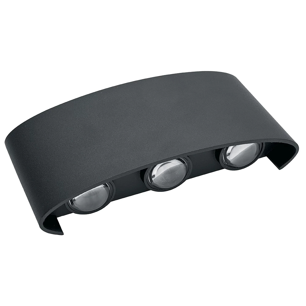 Светильник уличный светодиодный Feron DH101, 6*1W, 450Lm, 4000K, черный (06310) - Viokon.com