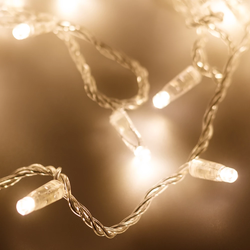 Светодиодная гирлянда ARD-STRING-CLASSIC-10000-CLEAR-100LED-STD WARM (230V, 7W) (Ardecoled, IP65, 1 год) 025779 - Viokon.com