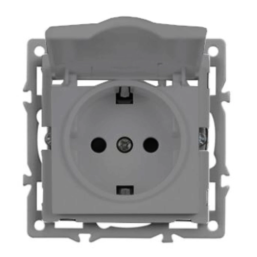 Механизм розетки влагозащищённый SCT-MCP-PL-GR (250V, 16A) (Arlight, -) 043747 - Viokon.com