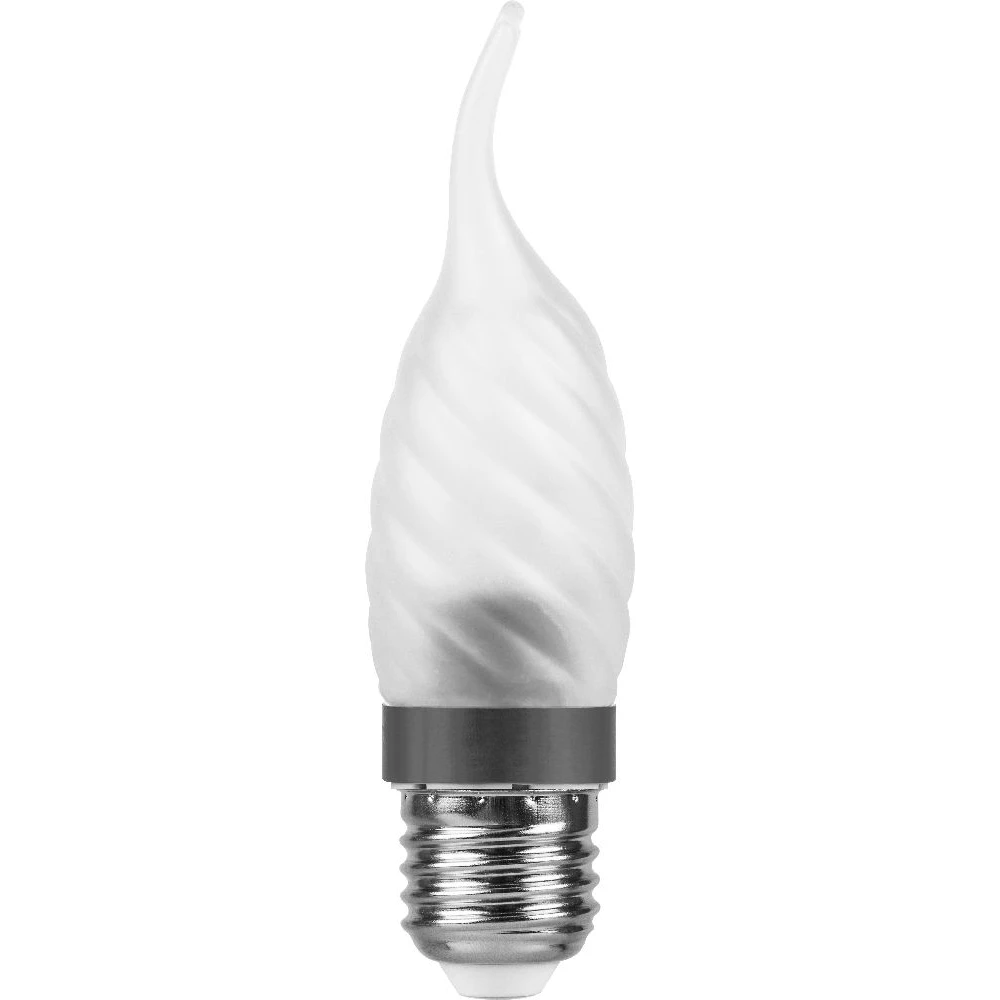 Лампа светодиодная, 6LED(3.5W) 230V E27 6400K матовая хром, LB-78 (25369) - Viokon.com