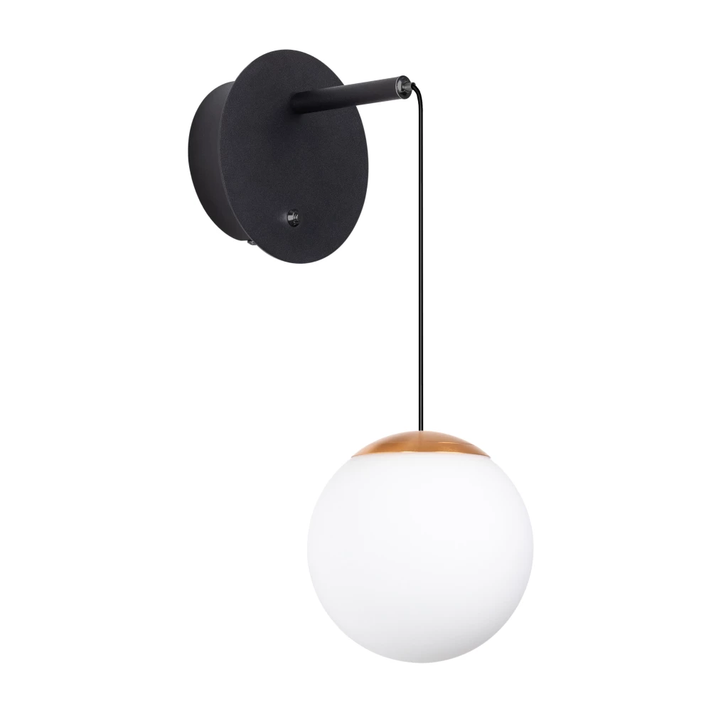 Светильник SP-BEADS-WALL-HANG-R130-6W Day4000 (BK-GD, 180 deg, 230V) (Arlight, IP20 Металл, 3 года) 037065 - Viokon.com