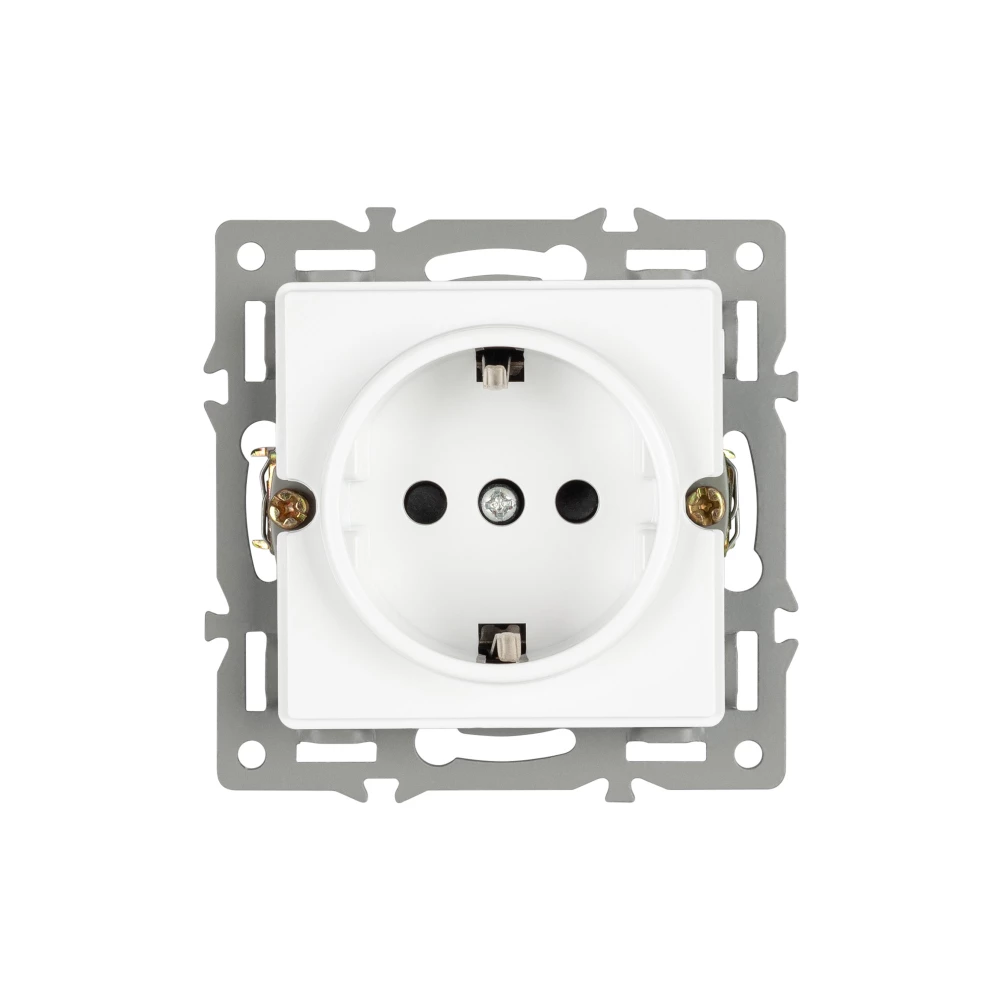 Механизм электрической розетки SCT-GP-MEU-PL-WH (250V, 16A) (Arlight, -) 043739 - Viokon.com
