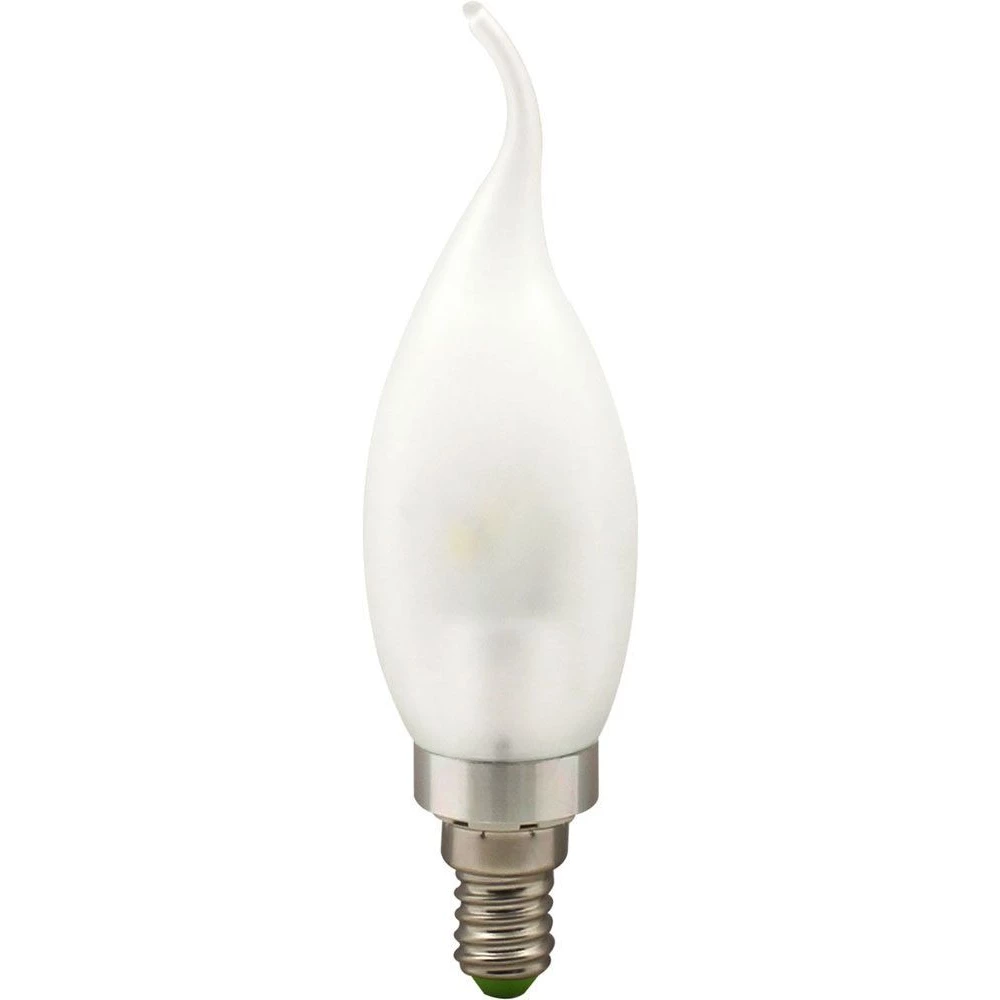 Лампа светодиодная, 6LED(3.5W) 230V E14 6400K матовая хром, LB-71 (25310) - Viokon.com