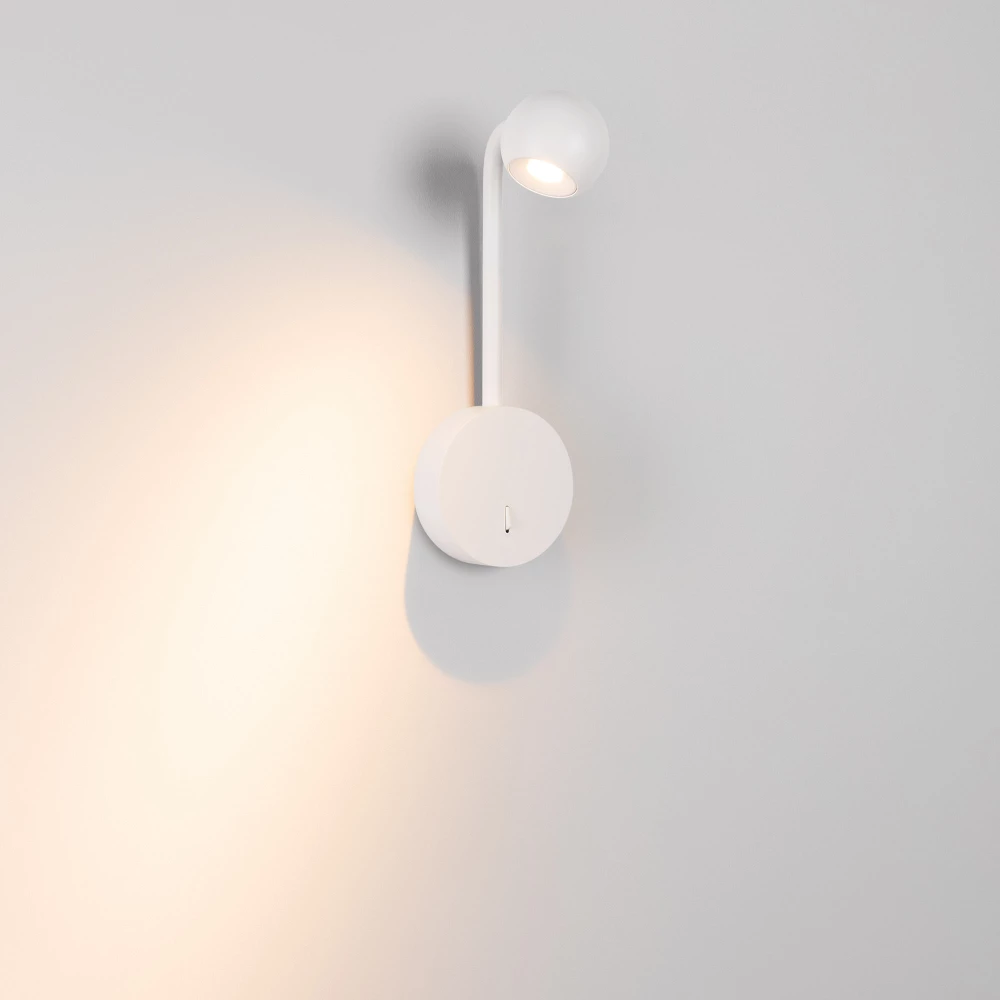 Светильник SP-OTTORI-LONG-WALL-6W Warm3000 (WH, 30 deg, 230V) (Arlight, IP20 Металл, 3 года) 051024 - Viokon.com