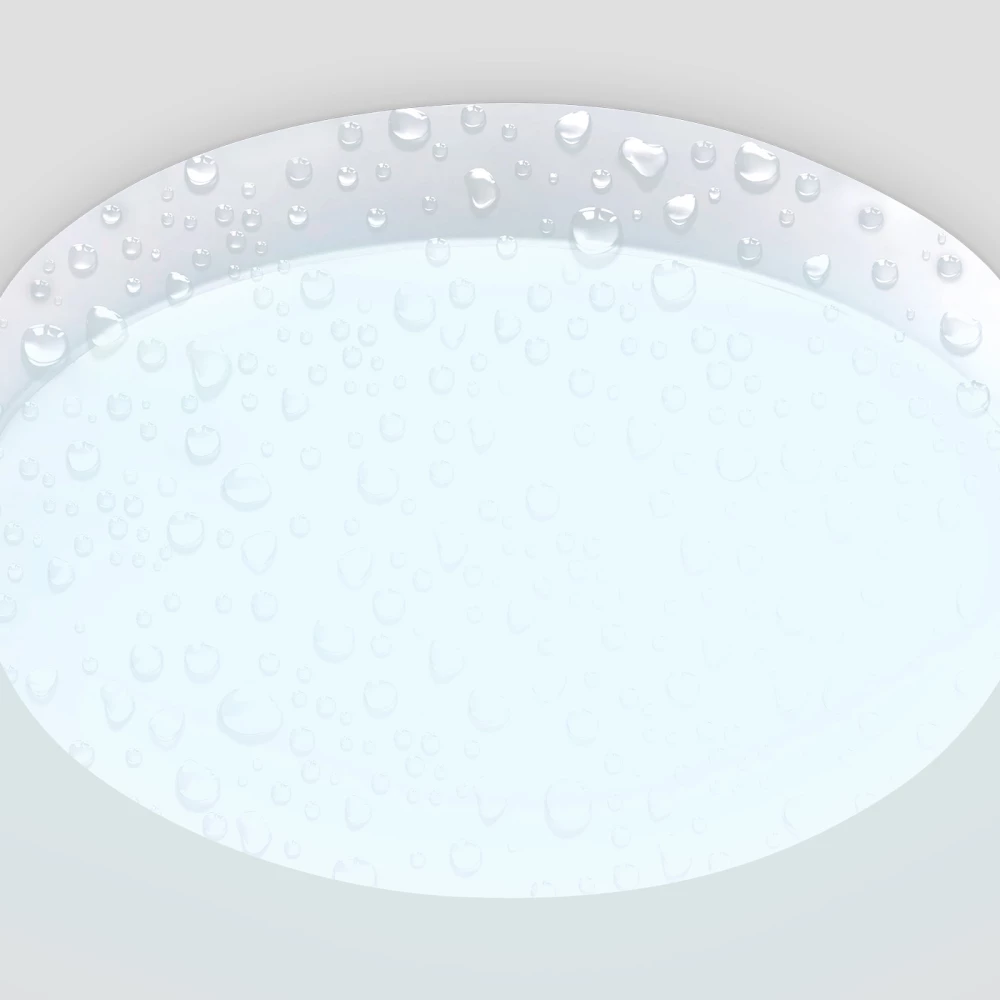 Светильник светодиодный влагозащищенный ST8633 WH белый IP65 LED 6500K 20W D170*60 - Viokon.com