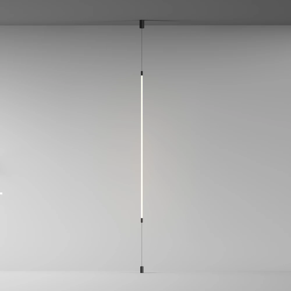 DK7506-BK Подвесной светильник-трос в оплетке FLEX со светодиодом 24V DC 31W 360 3000К IP20 черный - Viokon.com