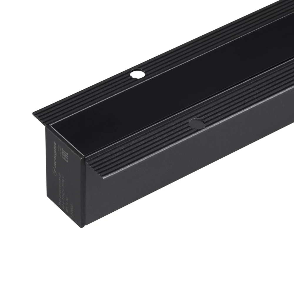 Трек встраиваемый MAG-TRACK-2538-F-2000 (BK, 5LN) (Arlight, IP20 Металл, 5 лет) 046297 - Viokon.com