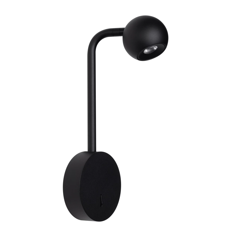 Светильник SP-OTTORI-LONG-WALL-6W Warm3000 (BK, 30 deg, 230V) (Arlight, IP20 Металл, 3 года) 048168 - Viokon.com