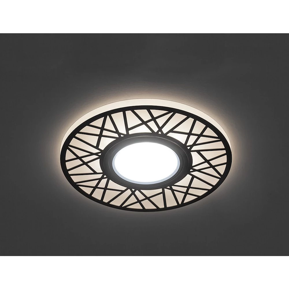 Светильник встраиваемый с LED подсветкой Feron CD991 потолочный MR16 G5.3 белый (32675) - Viokon.com