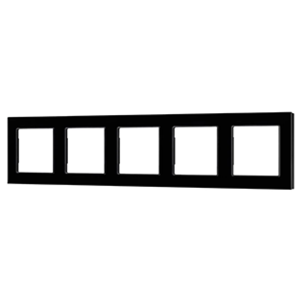 Рамка стеклянная FRM-GLARE-GS-5-BK (Arlight, -) 043806 - Viokon.com