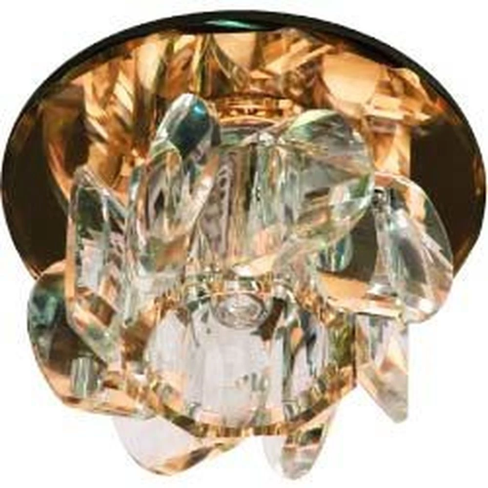 Светильник потолочный,JCD9 35W G9, коричневый,хром, с лампой, 1530 (28154) - Viokon.com