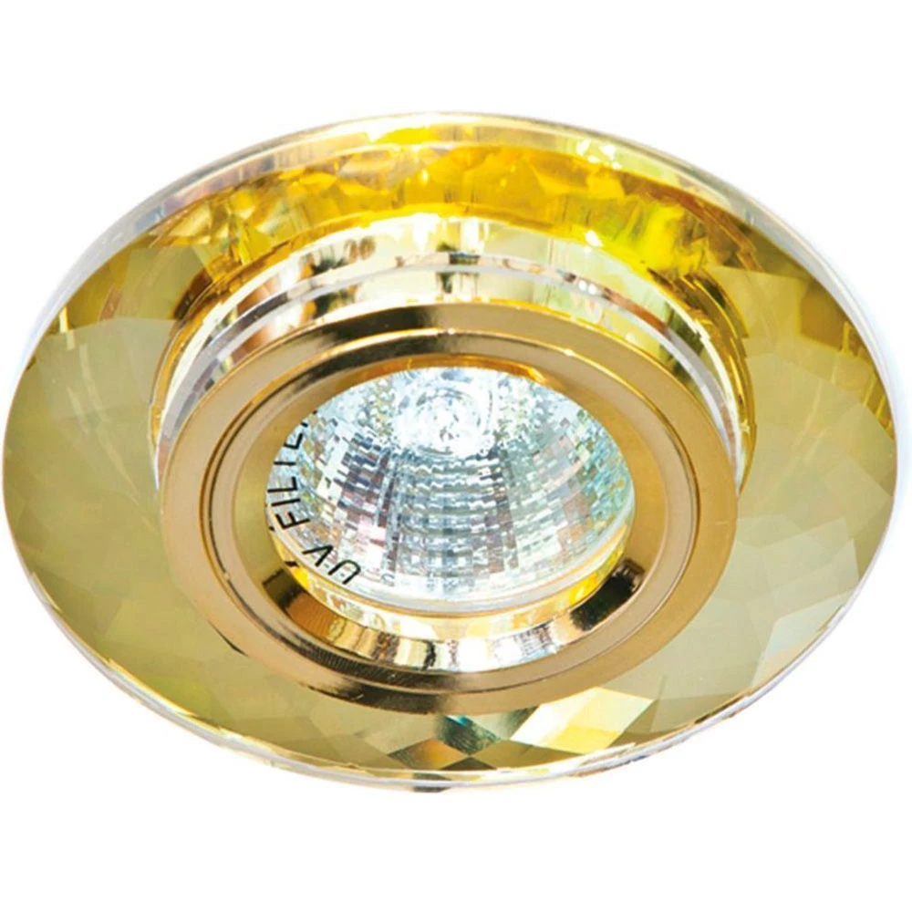 Светильник встраиваемый Feron 8050-2 потолочный MR16 G5.3 желтый (18642) - Viokon.com