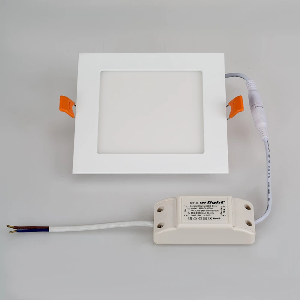 Светильник DL-142x142M-13W White (Arlight, IP40 Металл, 3 года) 020128 - Viokon.com