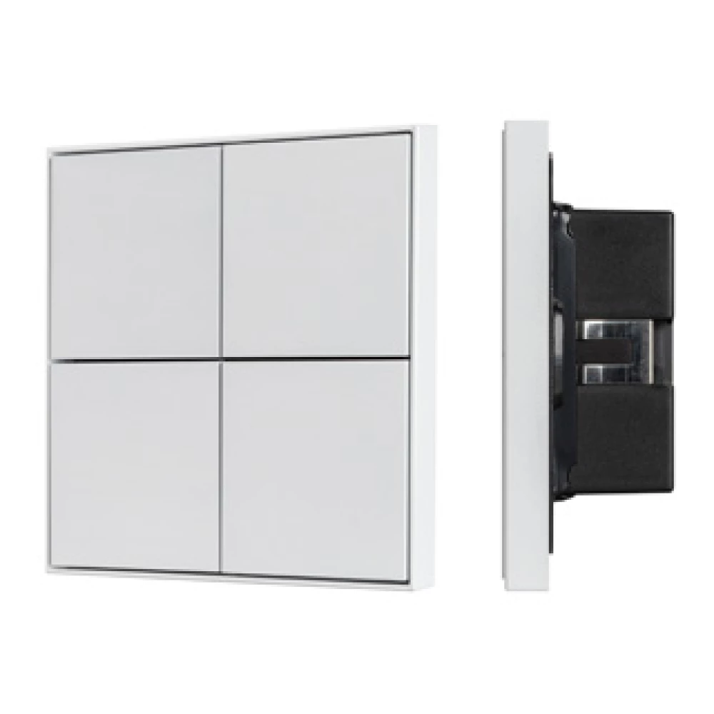 INTELLIGENT ARLIGHT Кнопочная панель KNX-304-23-IN White (BUS, Frame) (IARL, IP20 Металл, 2 года) 038401 - Viokon.com