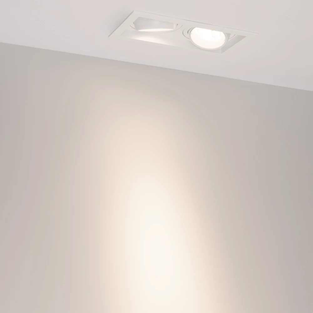 Светильник MS-VORTEX-BUILT-S210x117-2x20W Day4000 (WH-WH, 20 deg, 230V) (Arlight, IP20 Металл, 5 лет) 057769 - Viokon.com