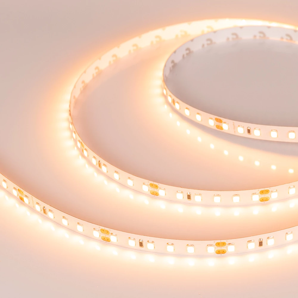 Лента RT-A120-8mm 24V Warm2400 (9.6 W/m, IP20, 2835, 5m) (Arlight, Открытый) 018090(2) - Viokon.com