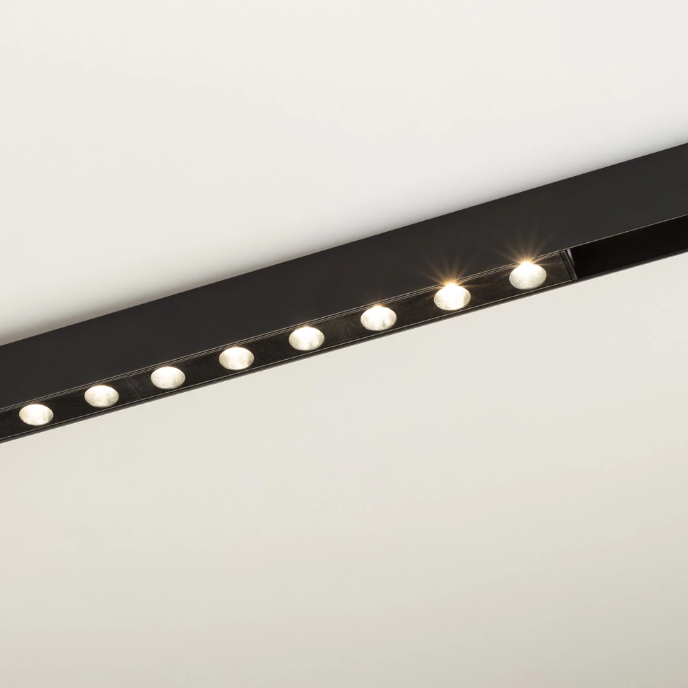 Светильник MAG-DOTS-25-L400-12W Warm3000 (BK, 30 deg, 24V, DALI) (Arlight, IP20 Металл, 5 лет) 046324 - Viokon.com