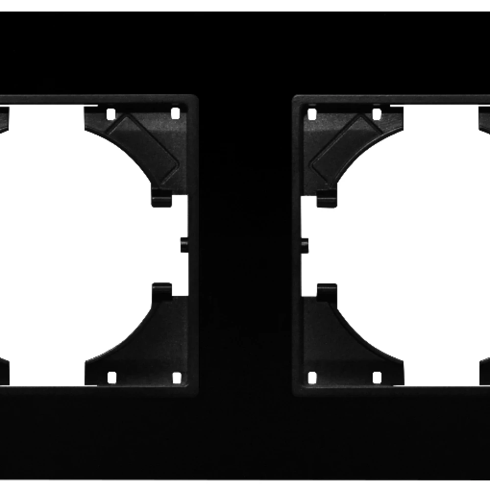 Рамка стеклянная FRM-OMALI-SFGS-2-BK (Arlight, -) 049709 - Viokon.com
