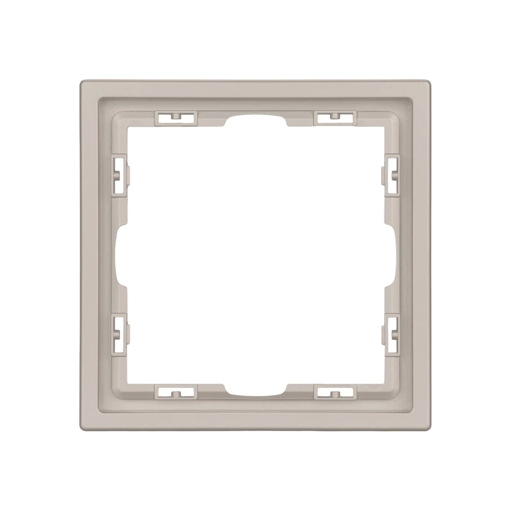 Рамка пластиковая FRM-NOBE-SFPL-1-CA (Arlight, Кашемир) 059454 - Viokon.com