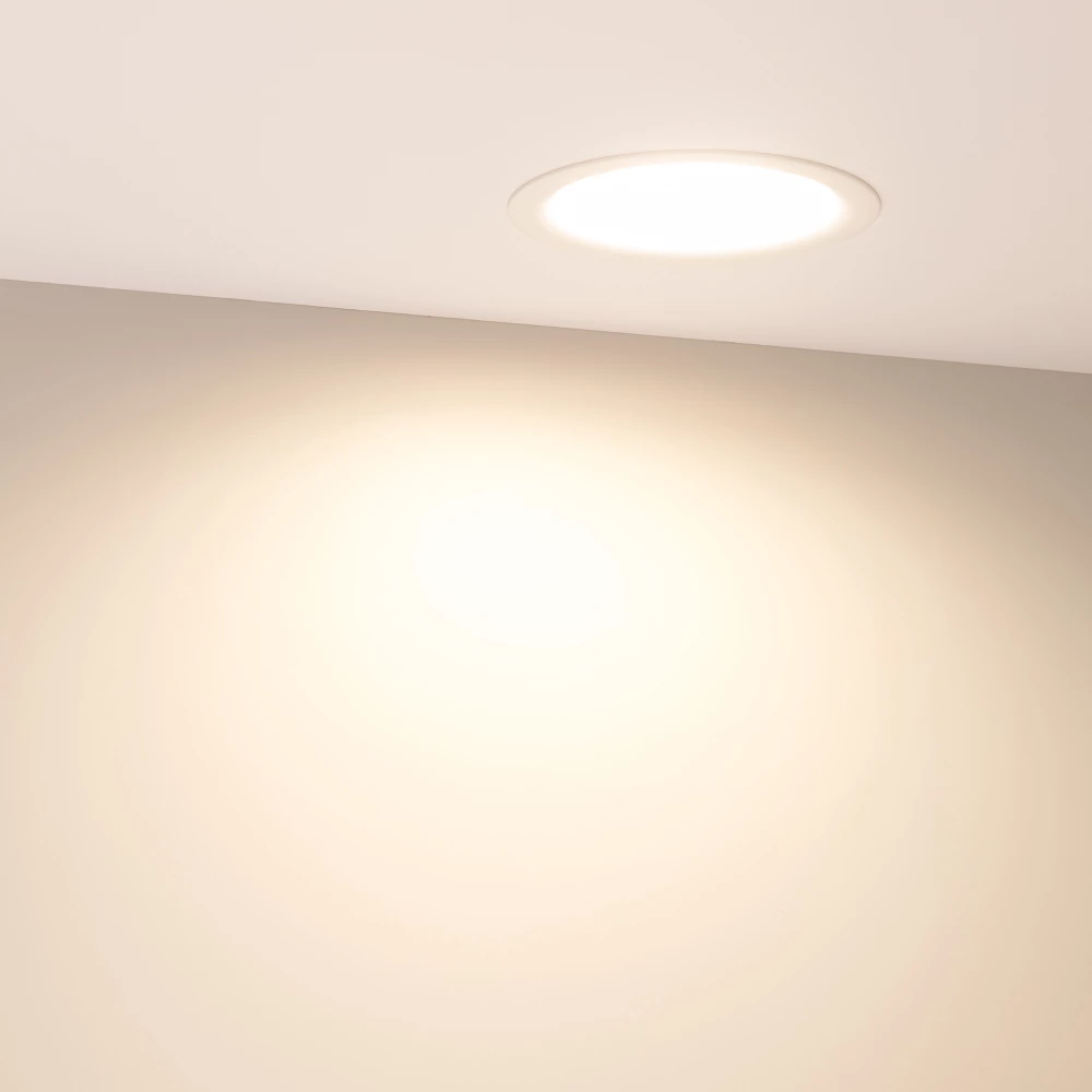 Светильник MS-BLIZZARD-BUILT-R115-10W Warm3000 (WH, 100 deg, 230V) (Arlight, IP20 Металл, 3 года) 036577 - Viokon.com