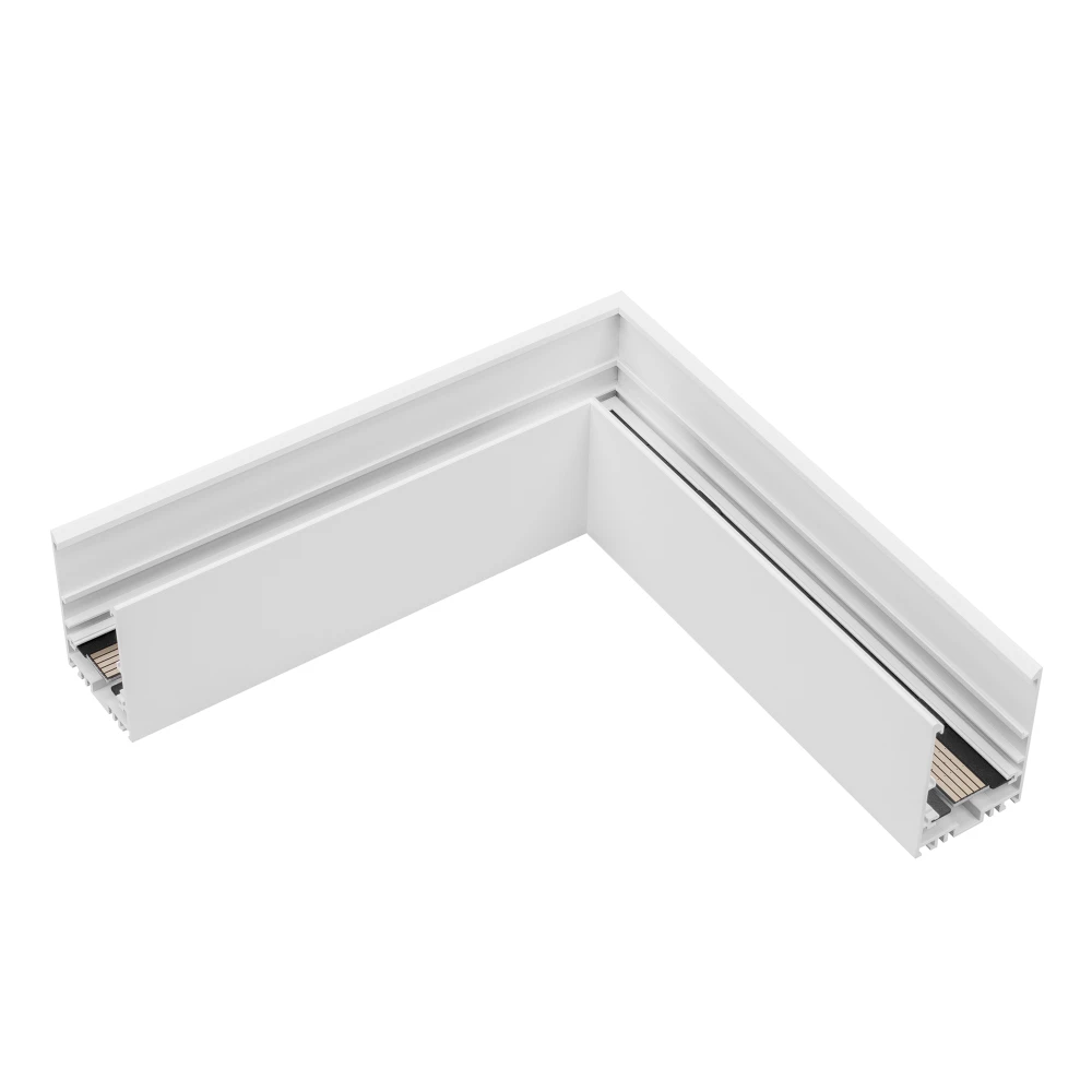 Коннектор угловой MAG-CON-4563-L90 (WH, 5LN) (Arlight, IP20 Металл, 5 лет) 046605 - Viokon.com