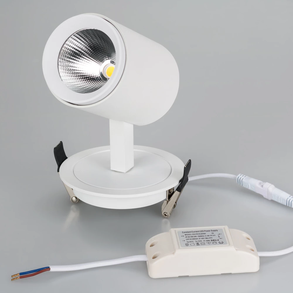 Светильник LGD-LUMOS-R76-16W Warm3000 (WH, 20 deg) (Arlight, IP20 Металл, 3 года) 023700 - Viokon.com