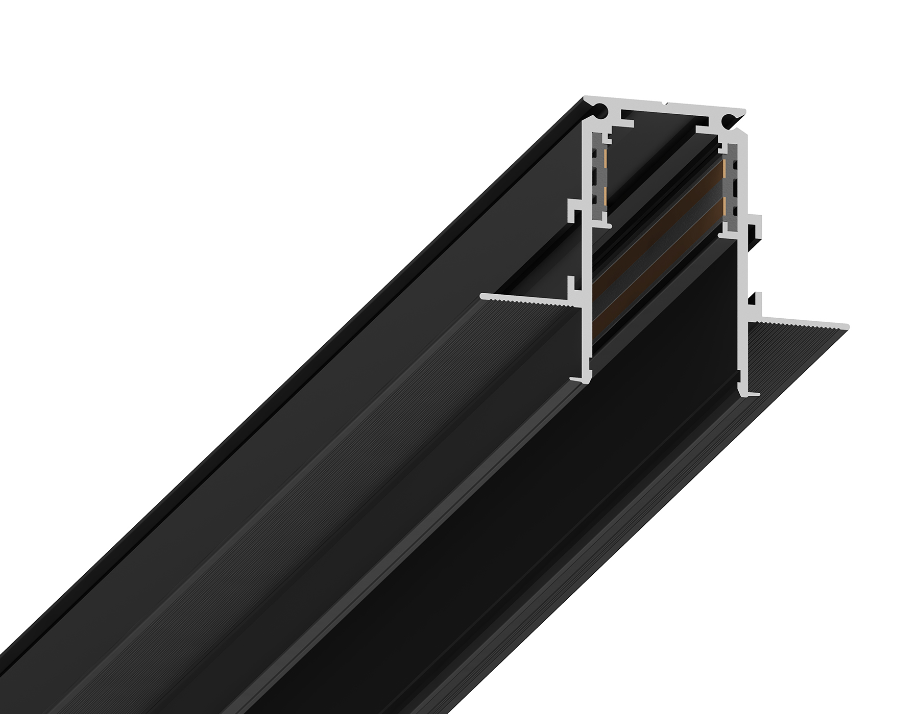 Шинопровод низковольтный встраиваемый Magnetic GL3339 BK черный IP20 48V 3000*60*46.8 - Viokon.com