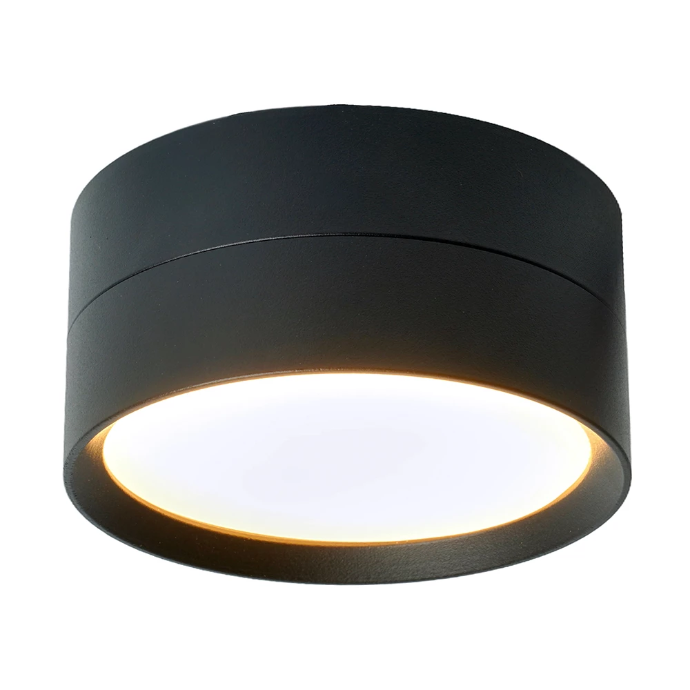 Светильник потолочный Feron HL357 12W, 230V, GX53, черный (48739) - Viokon.com