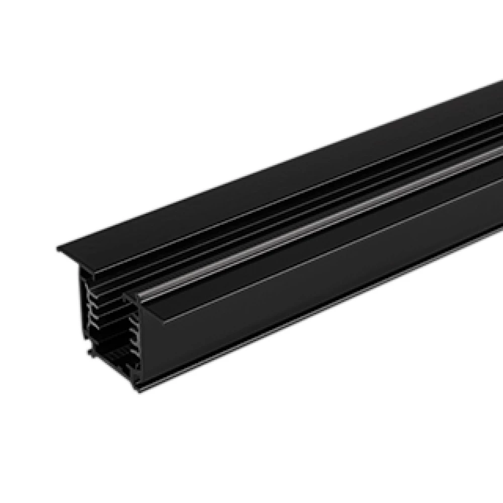 Трек встраиваемый LGD-4TR-TRACK-F-2000-BK-M (C) (Arlight, IP20 Металл, 3 года) 027865(1) - Viokon.com