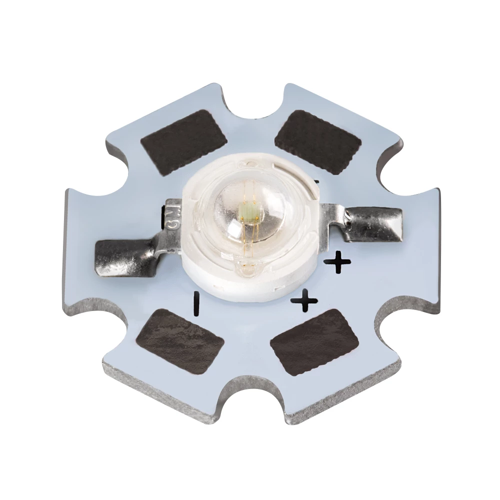 Мощный светодиод ARPL-Star-1W-EPL35 Green (Arlight, STAR type) 020435 - Viokon.com