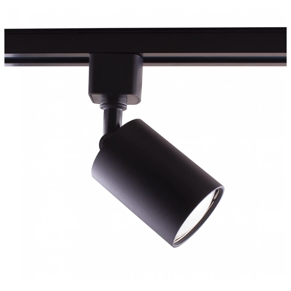 E51AD55T BK GU10 Светильник трековый поворотный - Viokon.com